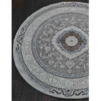 Турецкий ковер Armina 03874 Голубой круг